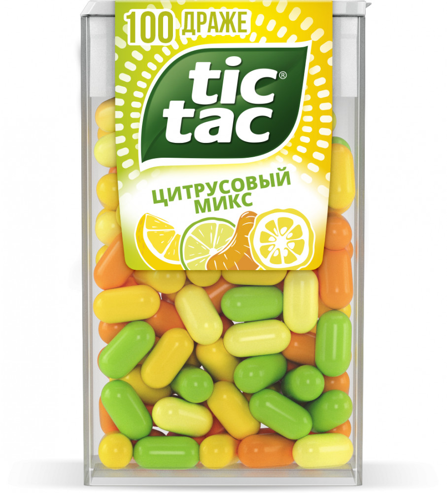 Драже «Цитрусовый Микс» | Tic Tac