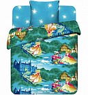 Детский комплект постельного белья «Хрустальный башмачок» (арт. 4109/1, 1,5-спальный, бязь, 1 наволочка 70х70)