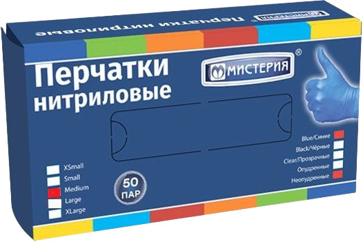 Набор перчаток нитриловых