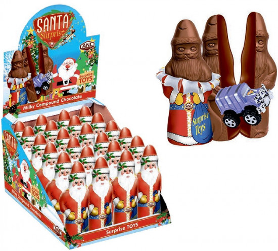 Шоколад фигурный с сюрпризом «Santa Surprise»