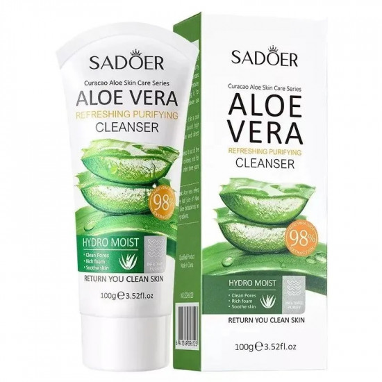 Увлажняющая пенка для умывания с алоэ вера «Aloe Vera Cleanser»