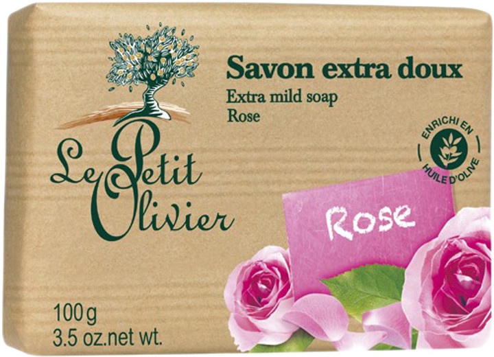 Мыло экстранежное с экстрактом розы Extra Mild Soap «Rose» | Le Petit Olivier