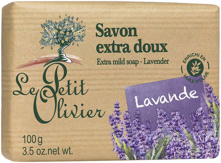Мыло экстранежное с экстрактом лаванды Extra Mild Soap «Lavande» | Le Petit Olivier