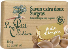 Мыло экстранежное с экстрактом арганового масла Extra Mild Soap «Huile d'Argan»
