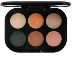 Палетка теней для век «Connect In Colour EyeShadow Palette X6», оттенок Bronze Influence