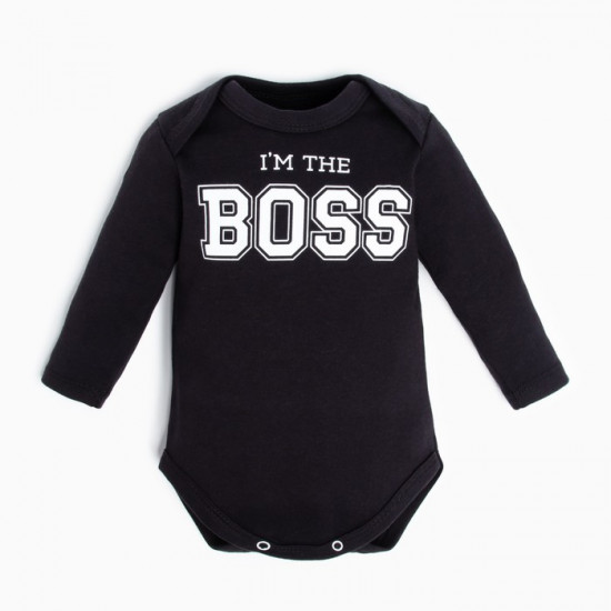 Боди детское Little Boss