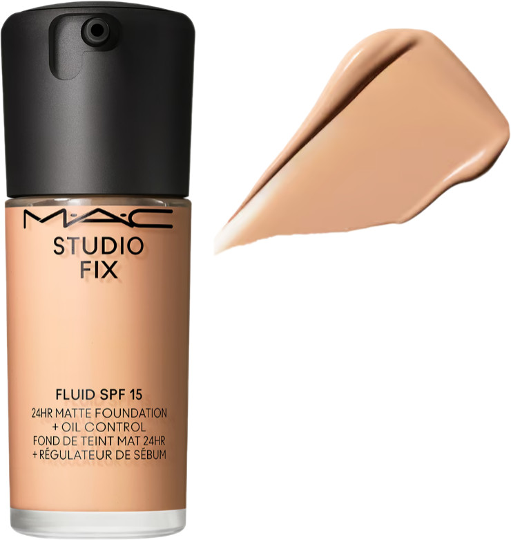 Тональный флюид «24HR Matte Foundation» SPF 15, оттенок C3.5 | Studio Fix | M.A.C.