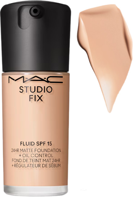 Тональный флюид «24HR Matte Foundation» SPF 15, оттенок N4.5 | Studio Fix | M.A.C.