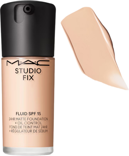 Тональный флюид «24HR Matte Foundation» SPF 15, оттенок NW10 | Studio Fix | M.A.C.