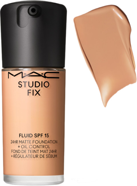 Тональный флюид «24HR Matte Foundation» SPF 15, оттенок NW20 | Studio Fix | M.A.C.