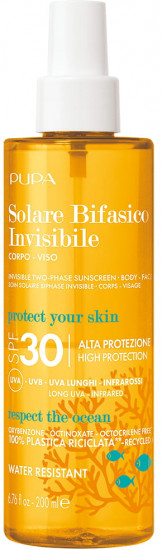 Средство для тела солнцезащитное двухфазное SPF30 «Solare Bifasico Invisibile»