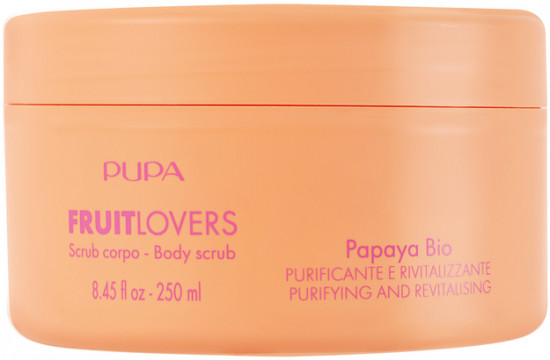 Скраб для тела «Fruit Lovers Protective & Antioxidant Papaya Bio Body Scrub»
