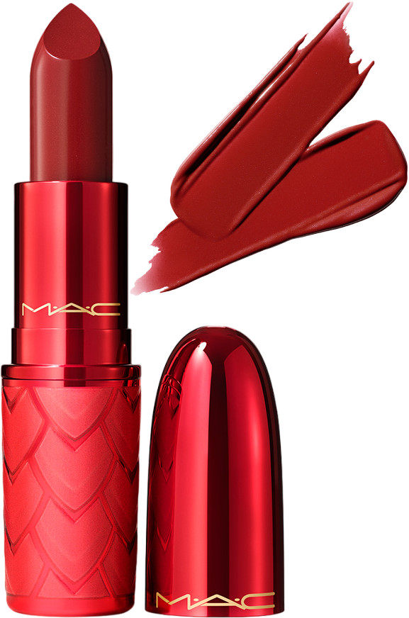 Помада для губ «Lustreglass Lipstick», тон Powerfully Potent | Lovestruck Luck | M.A.C.