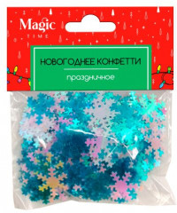 Конфетти новогоднее «Снежинки»