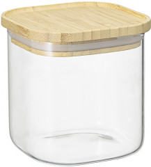 Банка для сыпучих продуктов «Glass Bamboo»