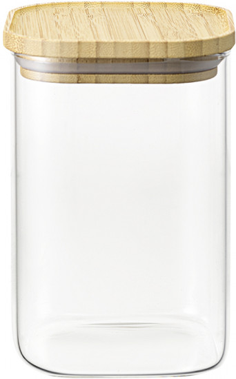 Банка для сыпучих продуктов «Glass Bamboo»
