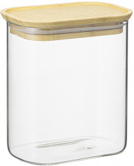 Банка для сыпучих продуктов «Glass Bamboo»
