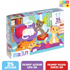 Пазл «Кошачий мир»