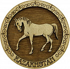 Магнит круглый «Казахстан»