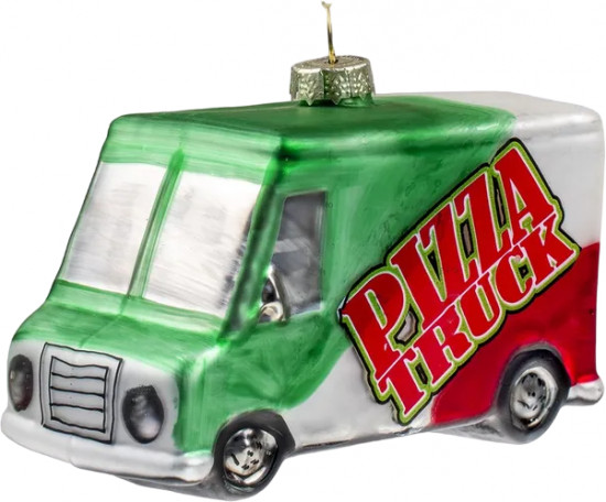 Украшение подвесное «Фургончик с пиццей»