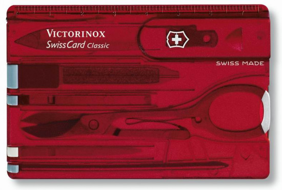 Карта-мультитул «SwissCard Ruby»