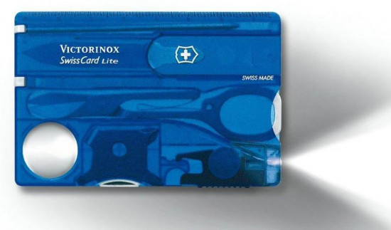 Карта-мультитул «SwissCard Lite Sapphire»