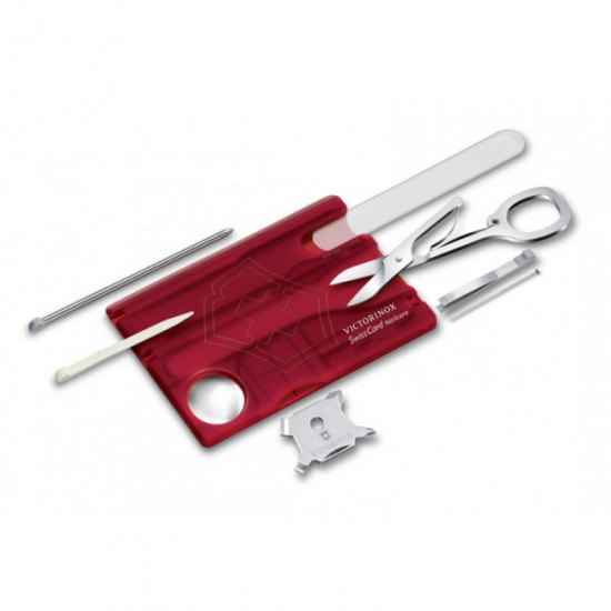 Карта-мультитул «SwissCard Nailcare Ruby»