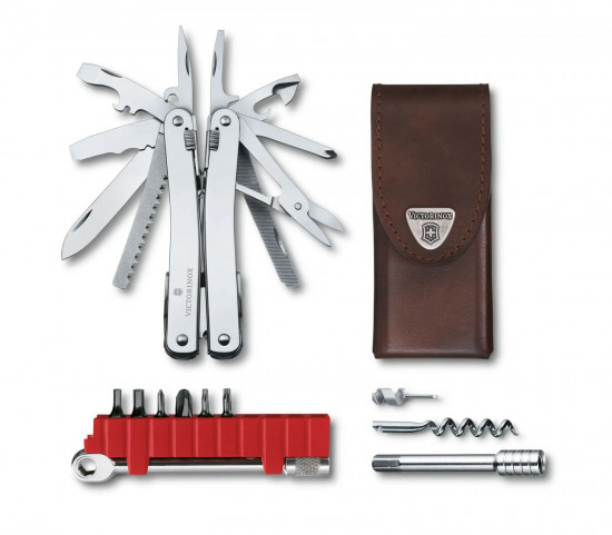 Мультиинструмент «Swisstool Spirit X Plus Ratchet»