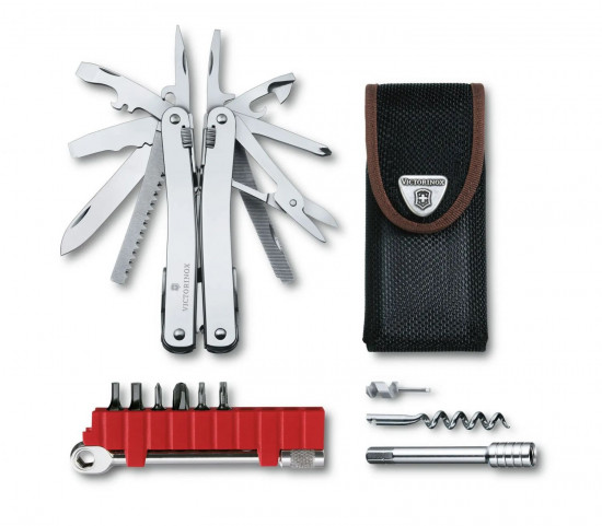 Мультиинструмент «Swisstool Spirit X Plus Ratchet»