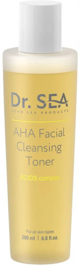 AHA-тонер для лица с фруктовыми кислотами «AHA Facial Cleansing Toner»