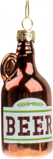 Украшение подвесное «Бутылка темного»
