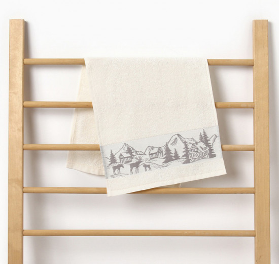 Полотенце «Снежный город»