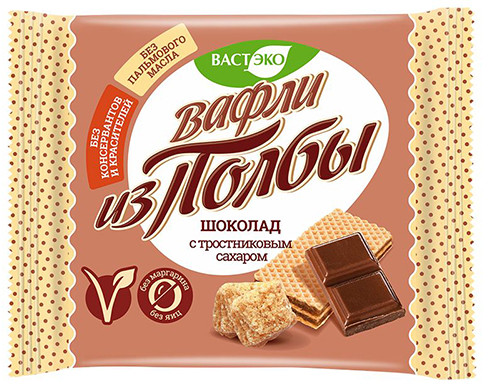 Вафли из полбы «Шоколад»