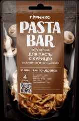 Соус-основа для приготовления пасты с курицей в сливочно-грибном соусе