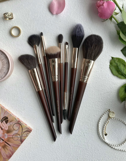Набор кистей для макияжа «Leopard Brush Set»