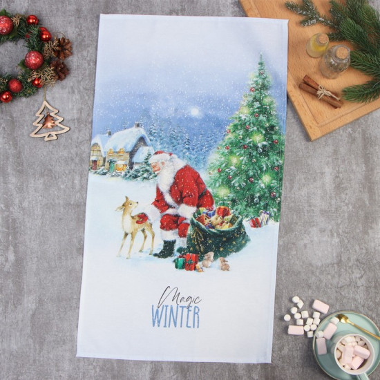 Полотенце «Рождественский вечер»