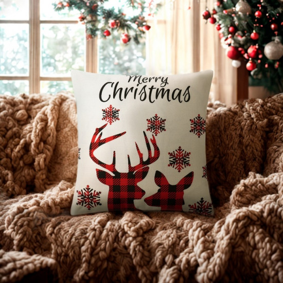 Чехол на подушку «Merry Christmas»