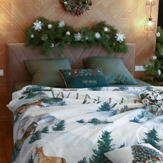 Комплект постельного белья «Winter village»