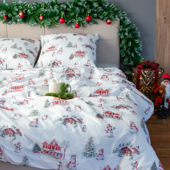 Комплект постельного белья «Funny snowman»