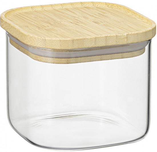 Банка для сыпучих продуктов «Glass Bamboo»