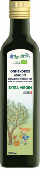 Оливковое масло первого холодного отжима «Extra Virgin»