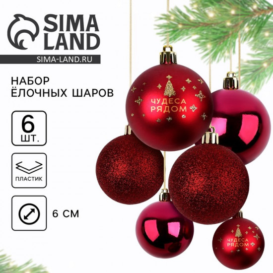 Новогодние шары ёлочные