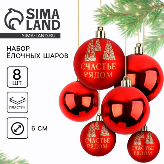 Новогодние шары ёлочные