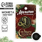 Магнит новогодний «Приношу достаток»