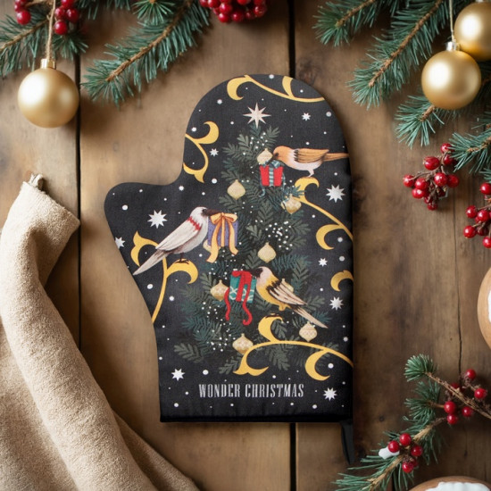 Варежка-прихватка «Wonder christmas»