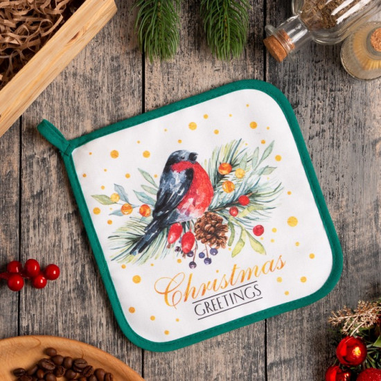 Прихватка «Сhristmas greetings»