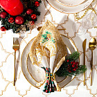 Набор салфеток «Golden Christmas»