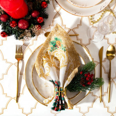 Набор салфеток «Golden Christmas»