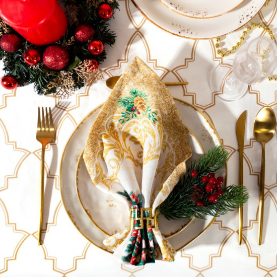Набор салфеток «Golden Christmas»