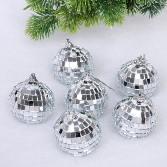 Набор шаров ёлочных «Shining Disco»